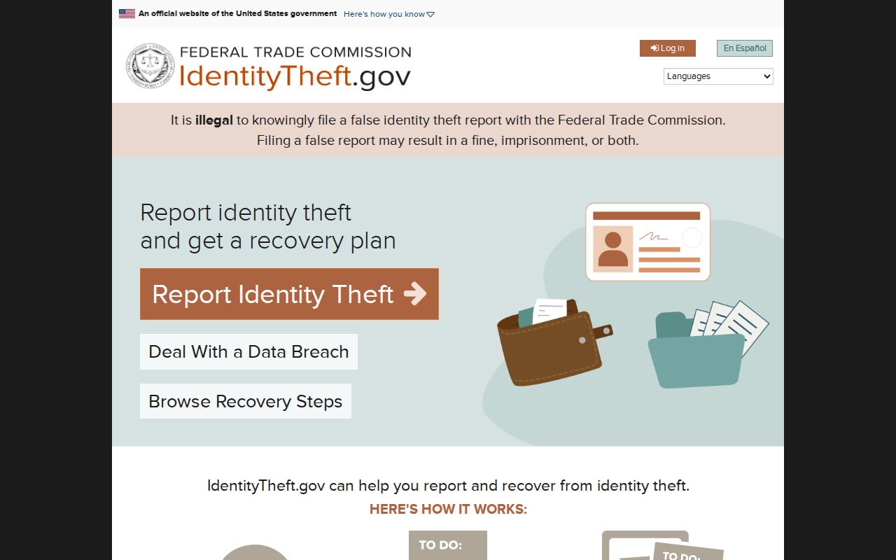 Roseville ZIP code identity theft reporting guidance